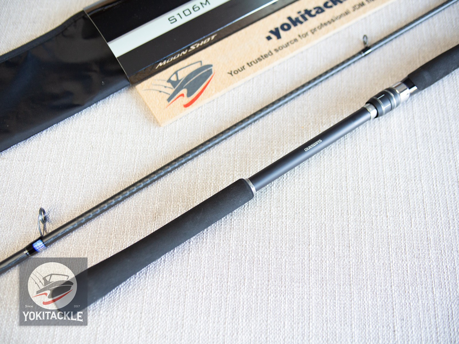 Watch Our Product Video-Shimano 21 Moonshot S106M Spinning Rod