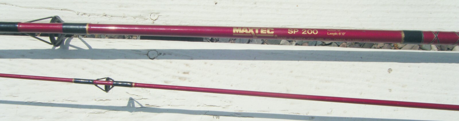 Maxtec SP 200 2-Piece 6 ft. Med. Action Spinning Rod