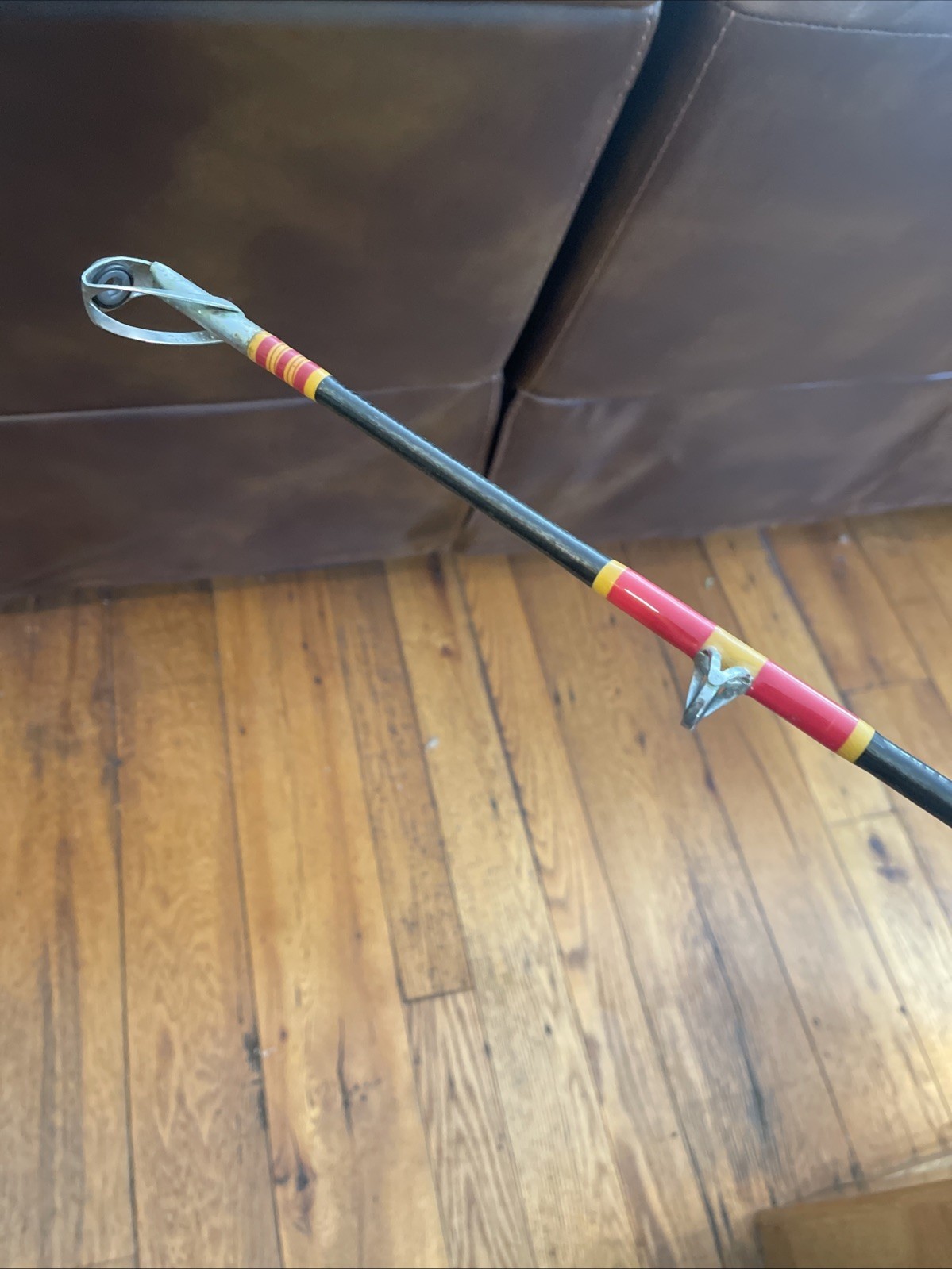 shakespeare ugly stick 7’8” custom salt H20 Heavy Fuji Reel Seat Vtg 7 Guide 1pc