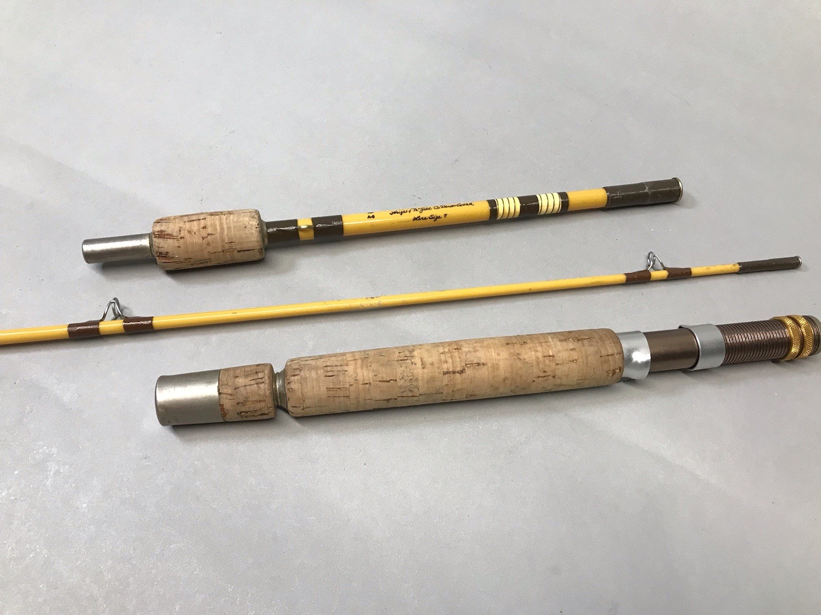 Vintage Wright & McGill Eagle Claw Trailmaster M4TMU 7 1/2ft PARTIAL Rod READ!