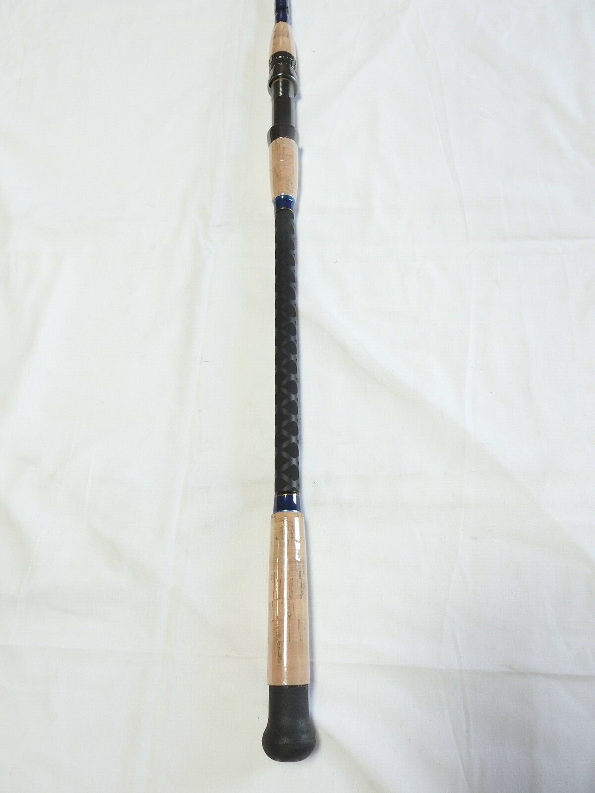 Pro Catfish Rod Long Casting 11′ 2PC Metal Reel Seat Cork Handle Glow Tip