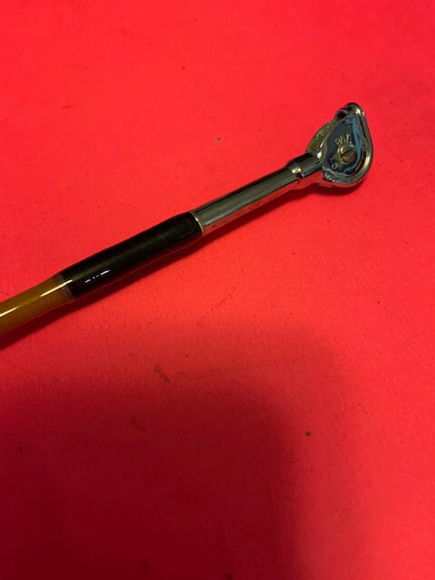 VINTAGE CUSTOM SABRE 6 FOOT 6 INCH 50 TO 100 POUND RATED TROLLING FISHING ROD