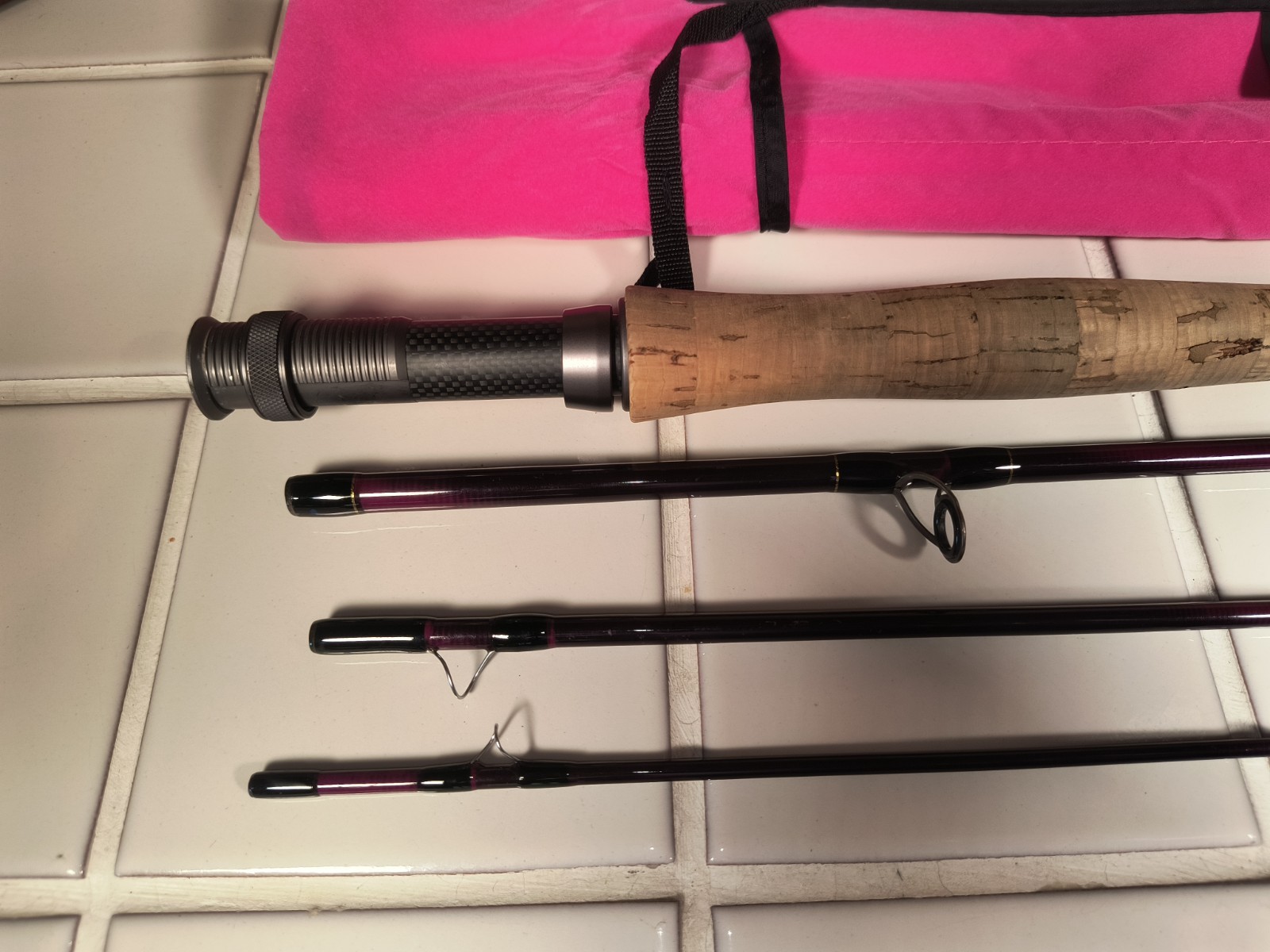 TEMPLE FORK OUTFITTERS FLY FISHING ROD SUPPORTING CASTING FOR HOPE 5WT 8’6″ 4 PC