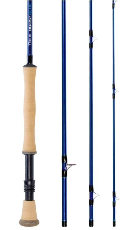 Echo Boost Blue Fly Rod 9’0″ #12 Saltwater – Return/Damaged Packaging