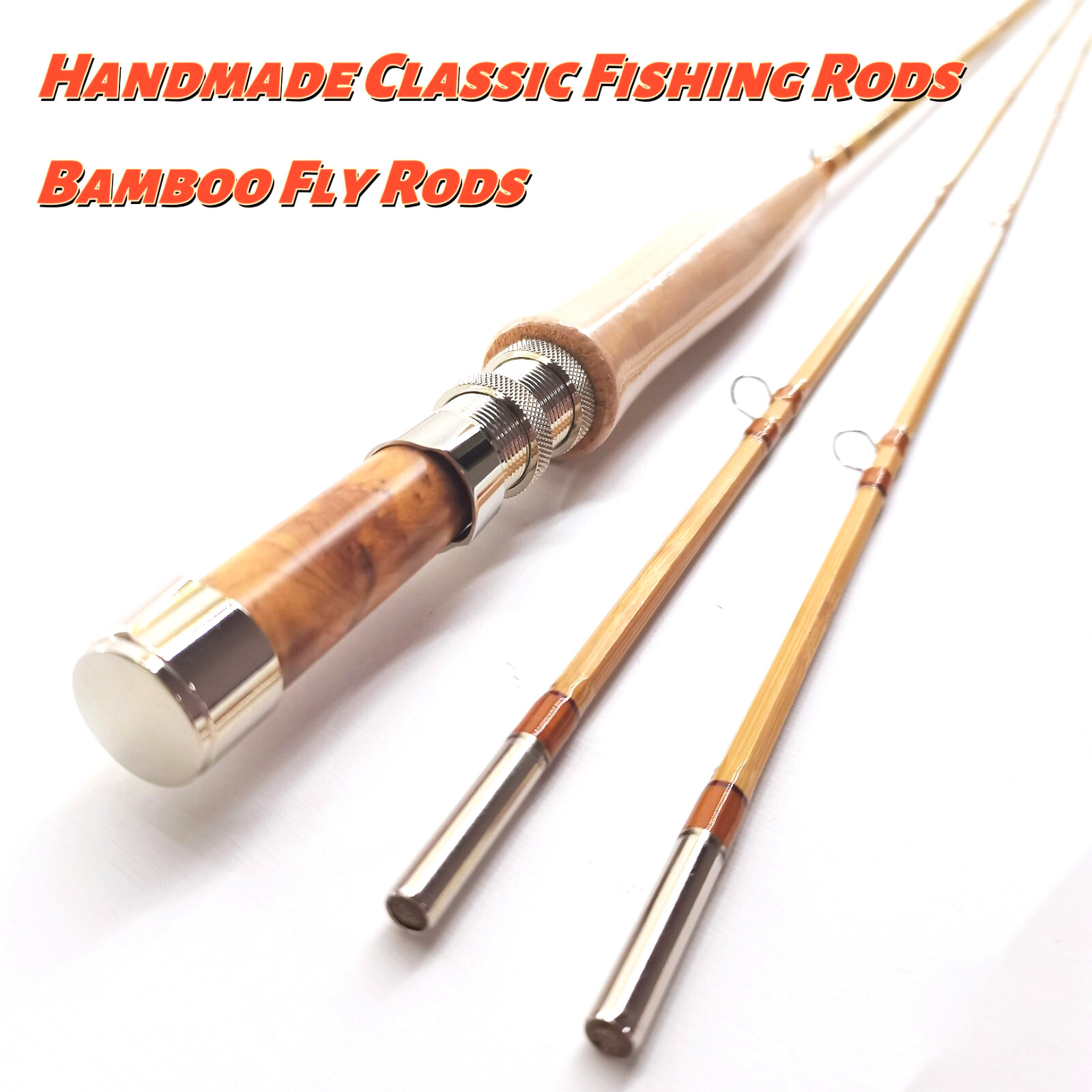 ZHUSRODS Bamboo Fly Rods 7′ 0″~4 wt /2 Section/Environmental Fly Fishing Rods