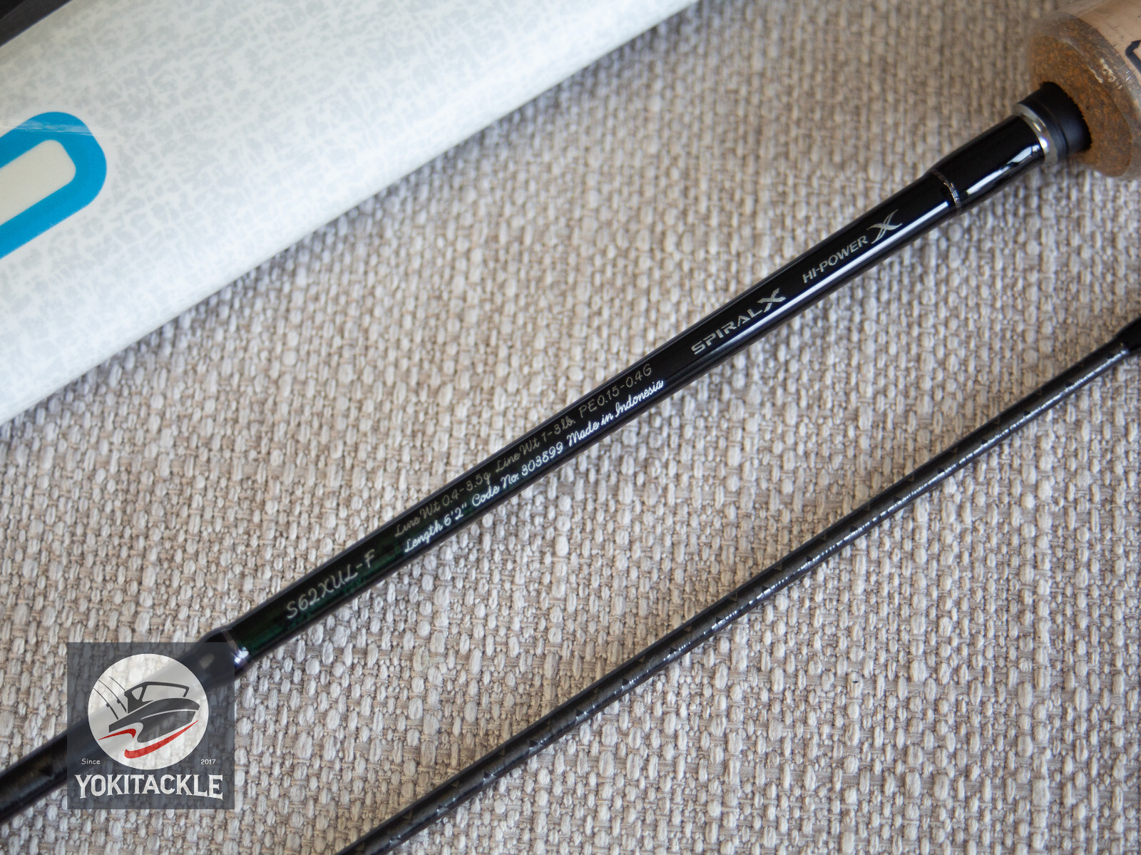 Shimano 21 Cardiff AX S62XUL-F Spinning Rod for Trout