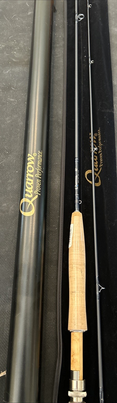 Quarrow ML3 8 ft 2 pc 4 weight Fly Rod on G Loomis GLX blank