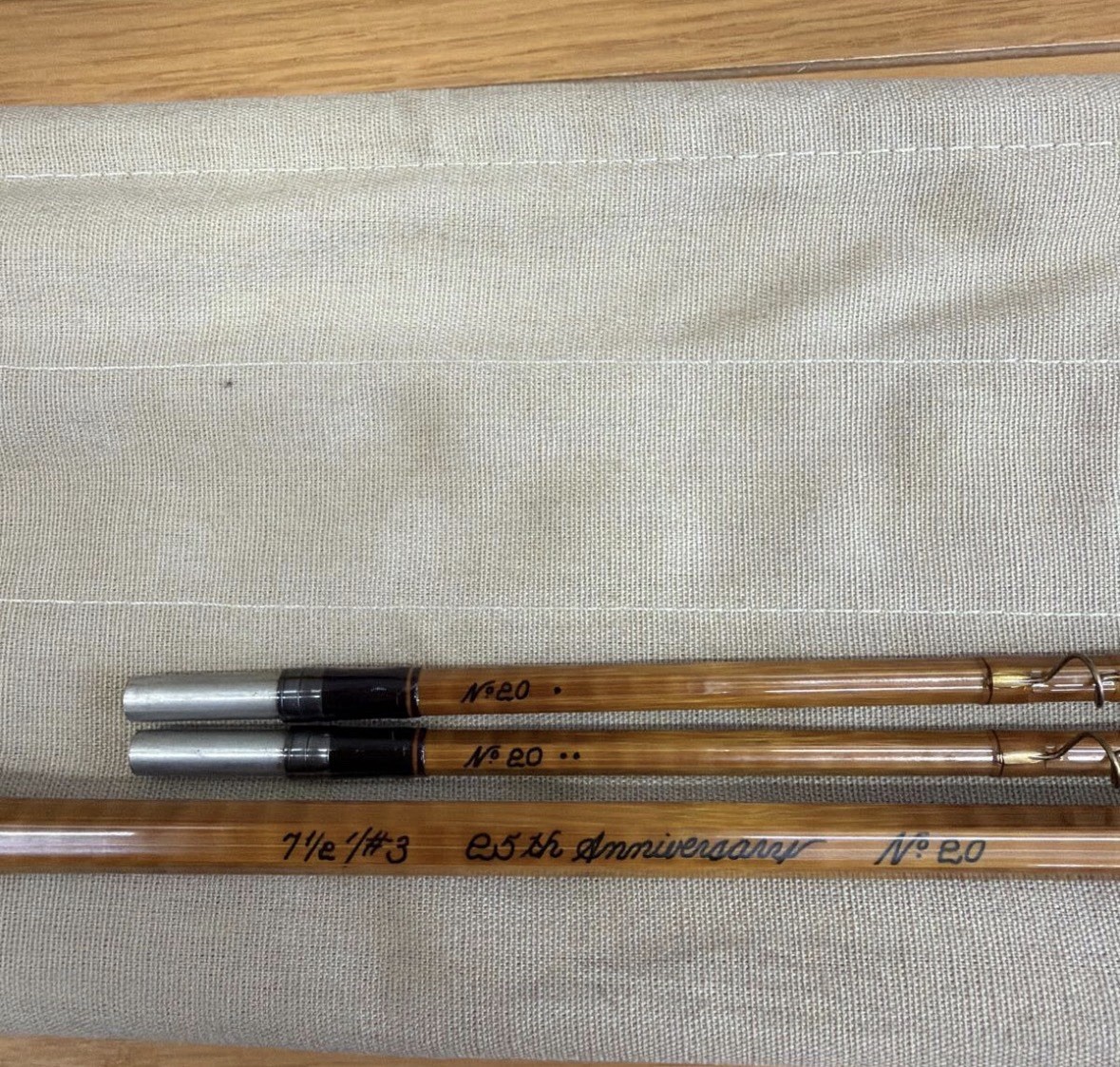 Thomas&Thomas 25th anniversary Bamboo Rod Fly Rod Free shipping DDP