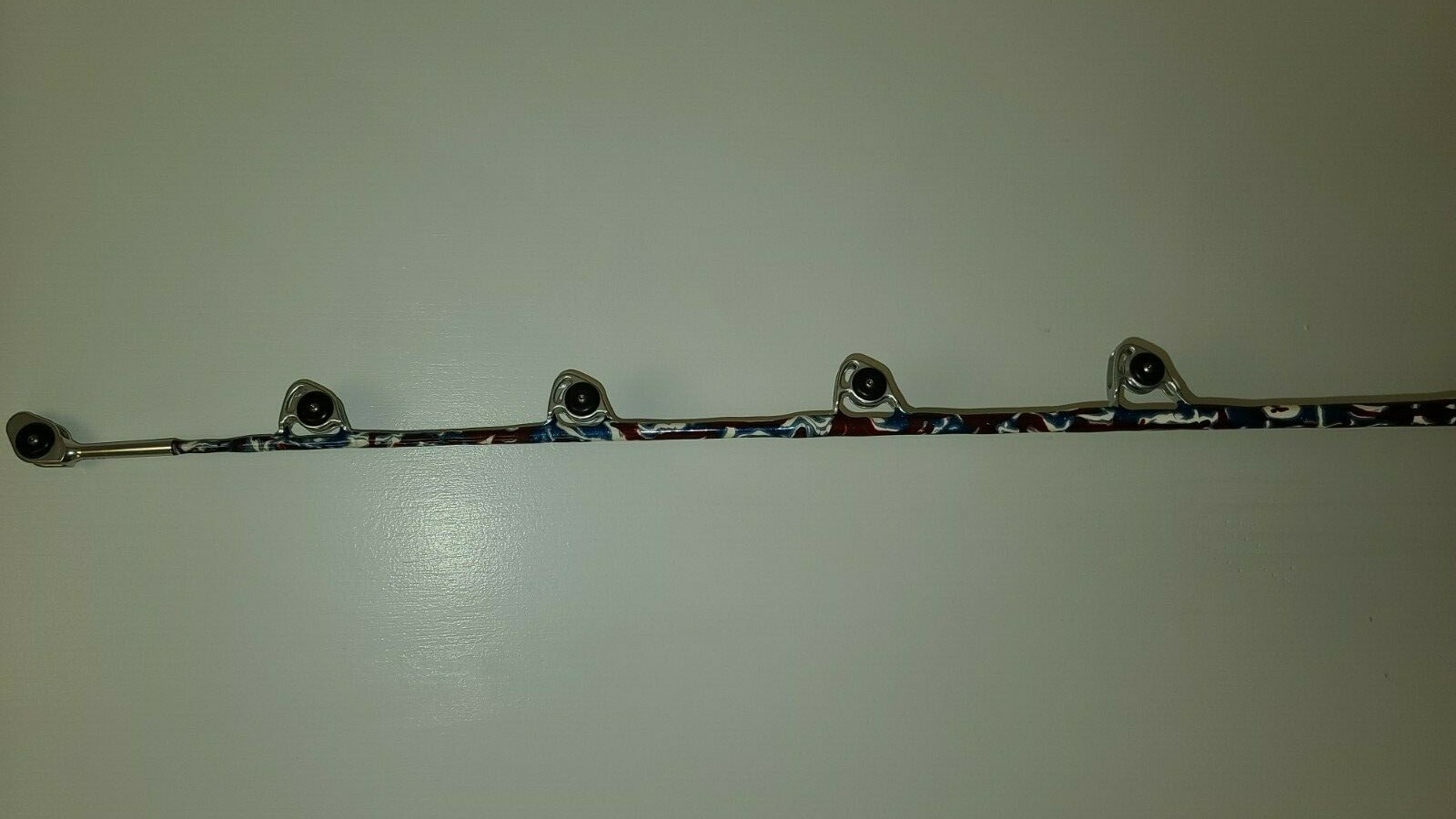 Custom Fishing Rod, Real Crocodile Skin Grips, Awesome Paint Job, ADJUSTABUTT – 