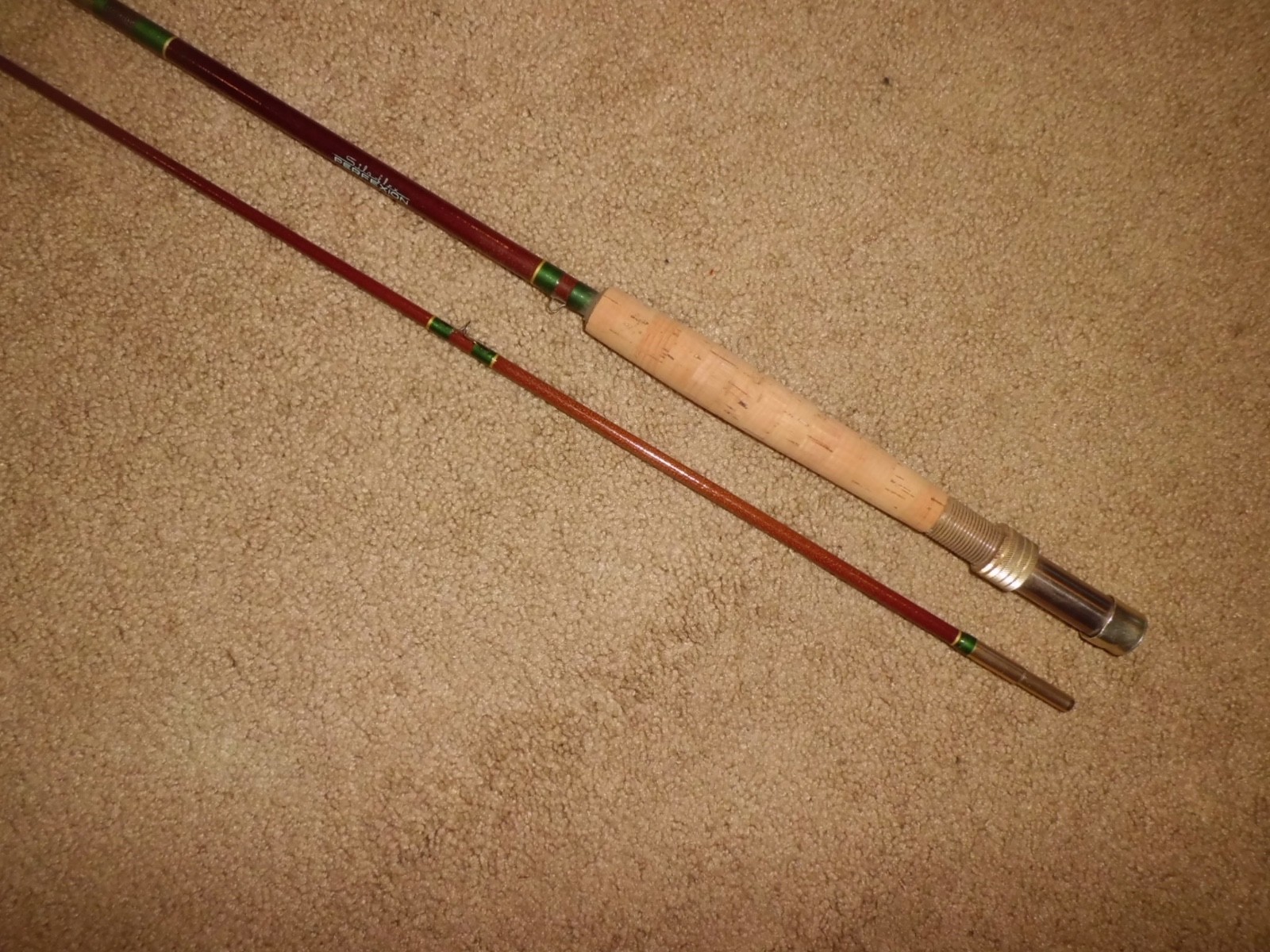 Vintage SILAFLEX Perfexion 216-LT Fly 8’6″ Rod made in USA- Line HCH