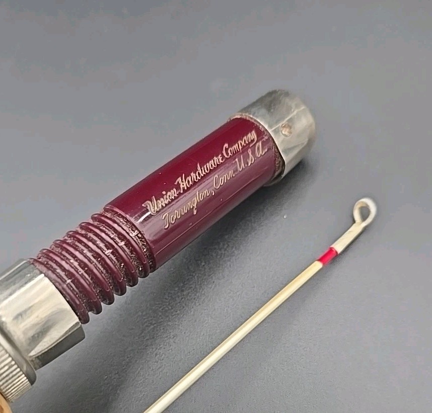 Outstanding Union Hardware Pearl 8 1/2′ metal fly rod