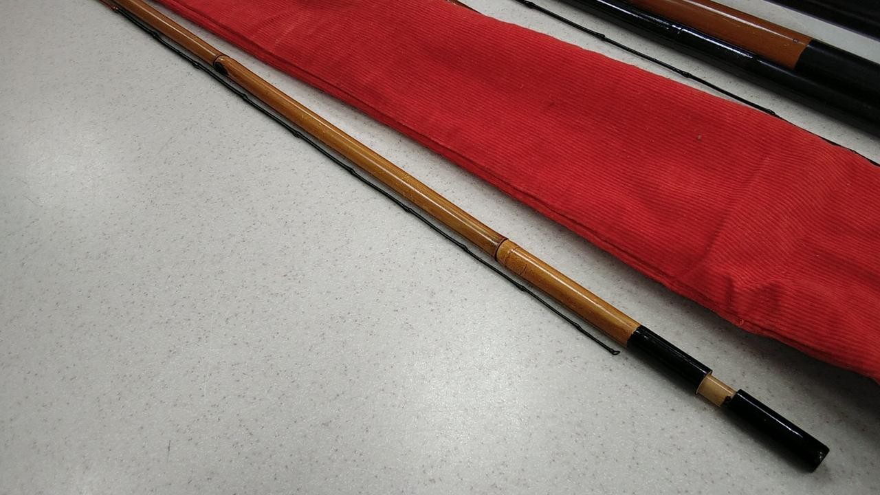 Ayu Fishing Rod 7.5m (29.5in) with Spare Tip, 7 Sections, Bag Included