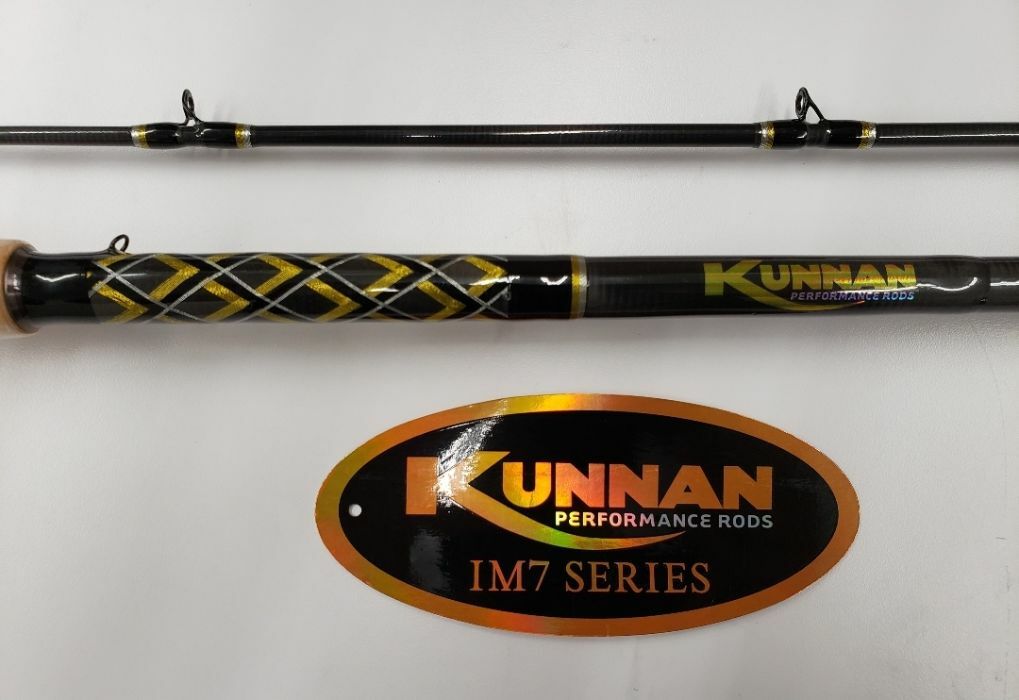 Kunnan Casting Surf Rod 8’6″ Casting Rod IM7 Series M- Heavy KIM7862MHC 2 pc