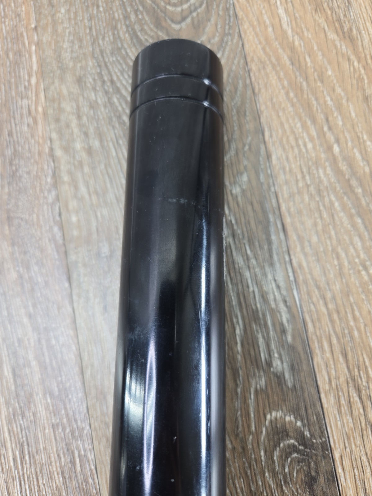 Aftco Black Aluminum Straight 18″ Butt – 1.25″ ID – Loose Part ONLY