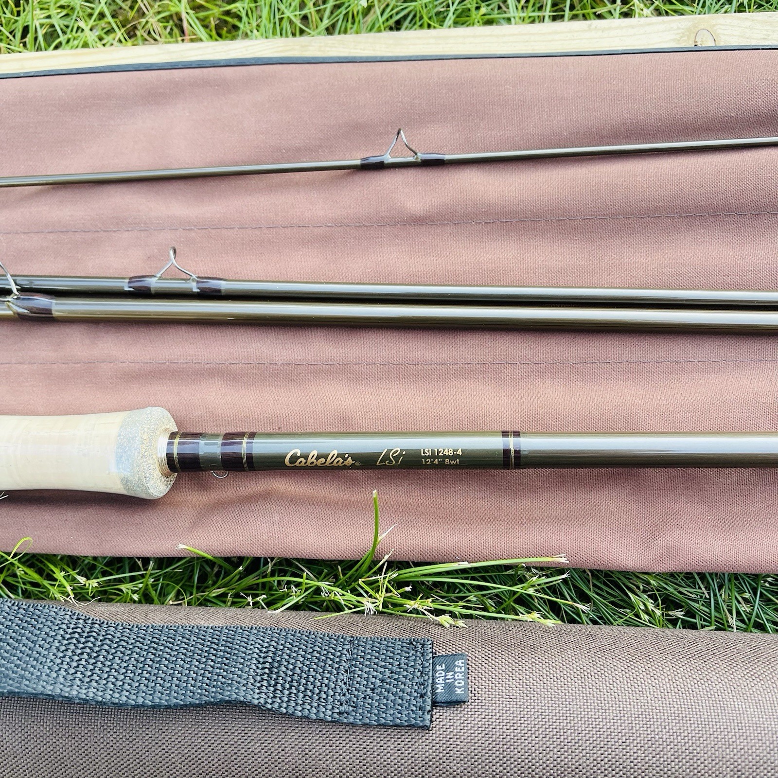 Cabela’s LSi 1248-4 12’4 8wt Fly Rod K10 Discontinued