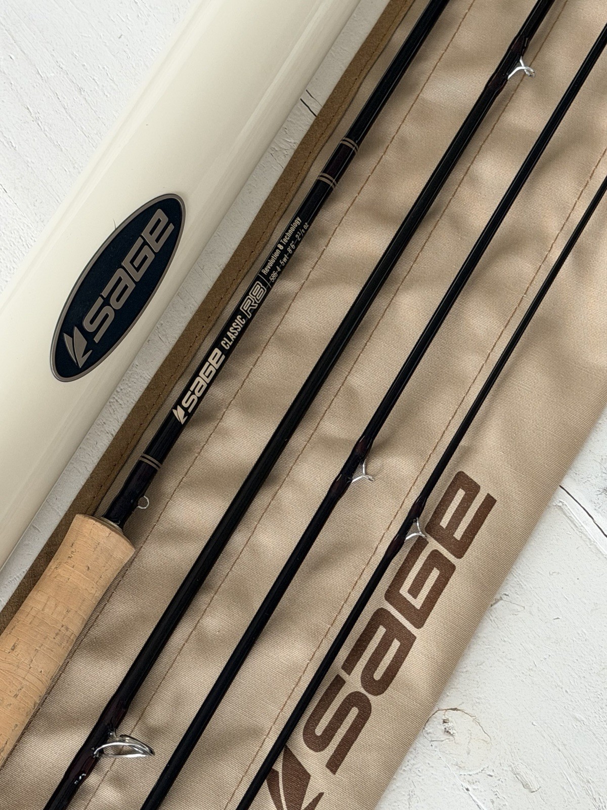 **BEAUTIFUL** 🔥 SAGE CLASSIC R8 5wt. 8’6”in FlyRod!!🔥~LEGENDARY~🔥