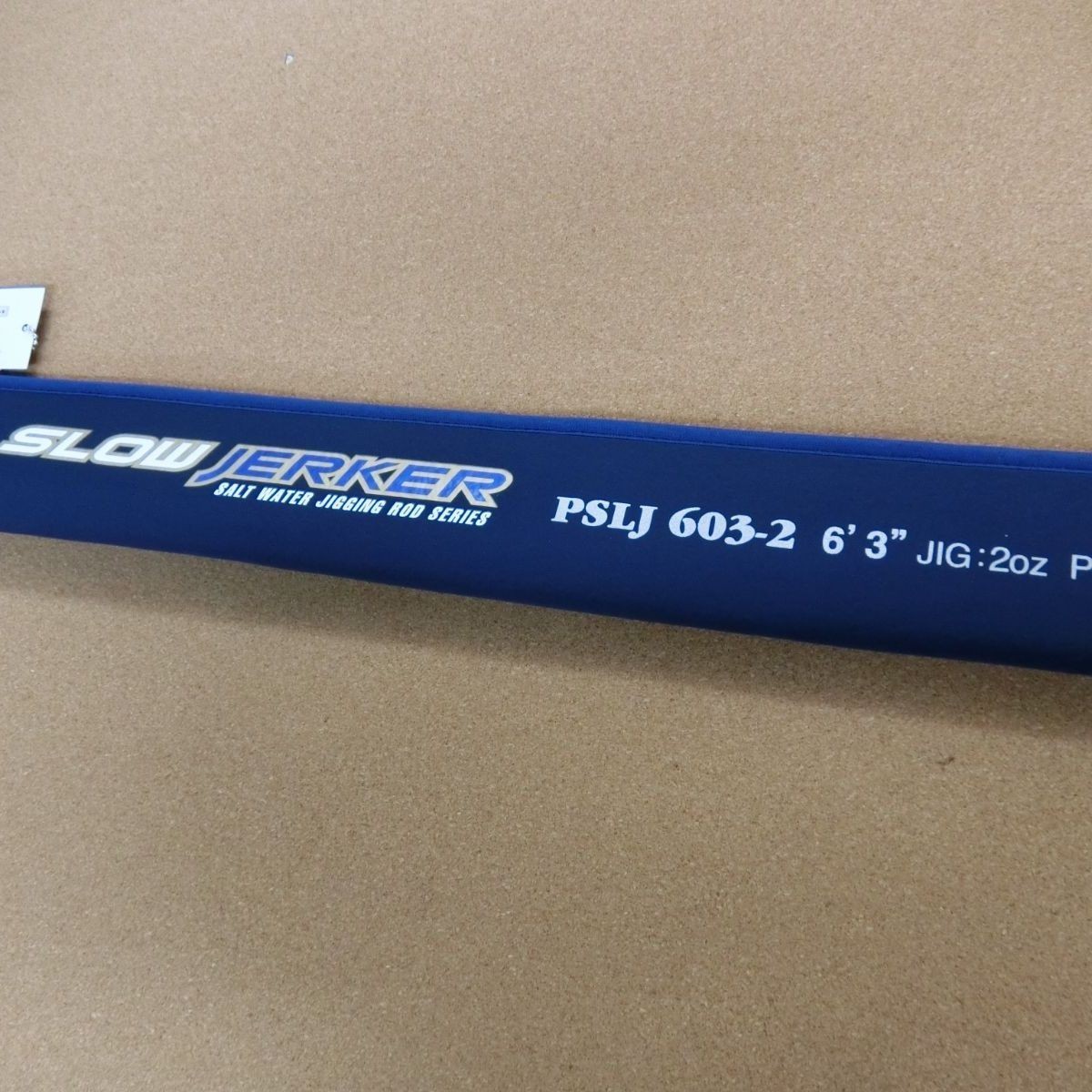 Evergreen Poseidon Slow Jerker PSLJ 603-2 Carbon Rod 6ft3in 45-100g Used