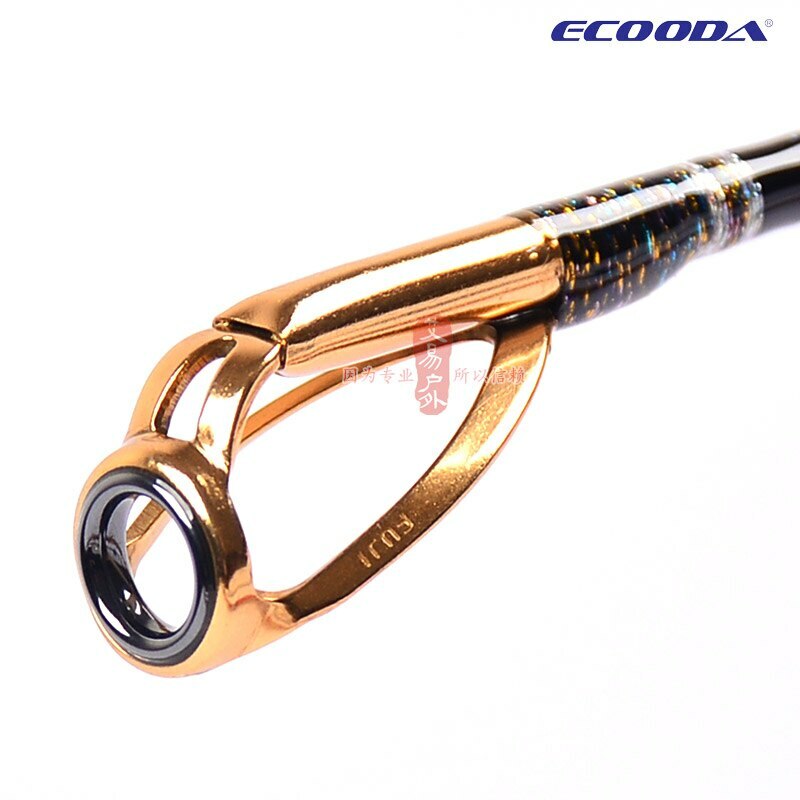 ECOODA Electric Fishing Reel Deep Drop Heavy Boat Rod with FUJI SIC Gold Guides