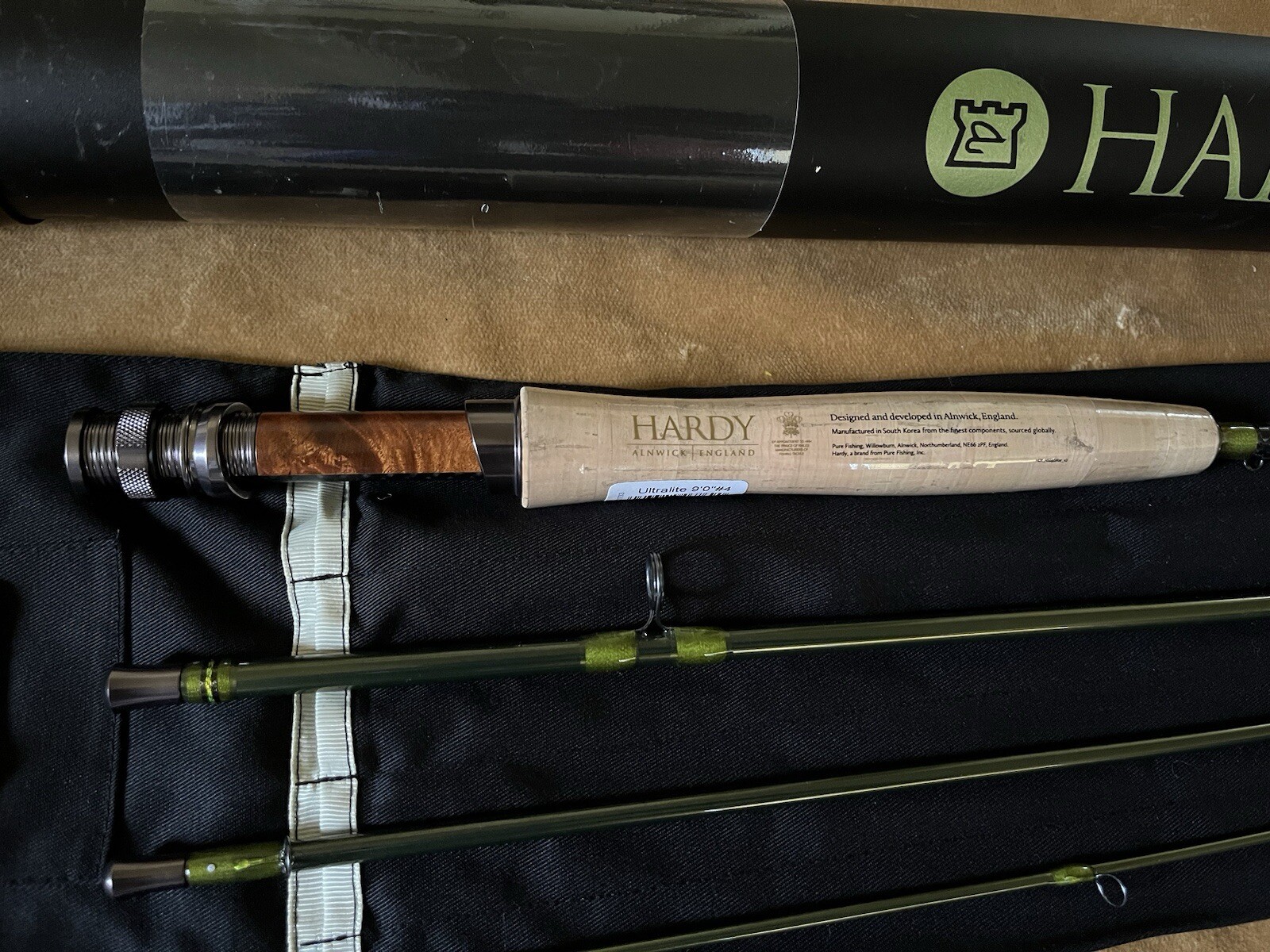 HARDY Ultralite 9’0” #4 – HROUL 904 Fly Rod • SINTRIX NSX • NEW