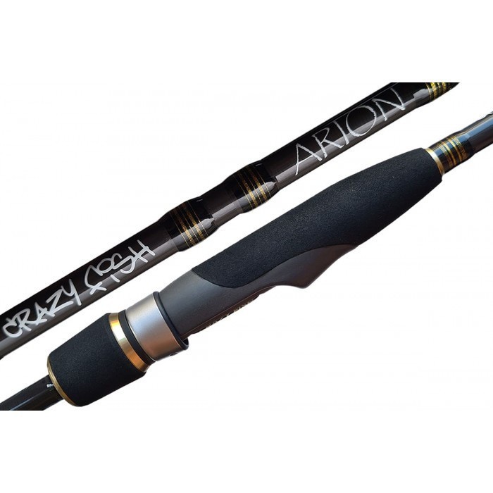 Crazy Fish Arion ASRE792LT (3-15g 240cm) Fast Action Carbon Spinning Rod