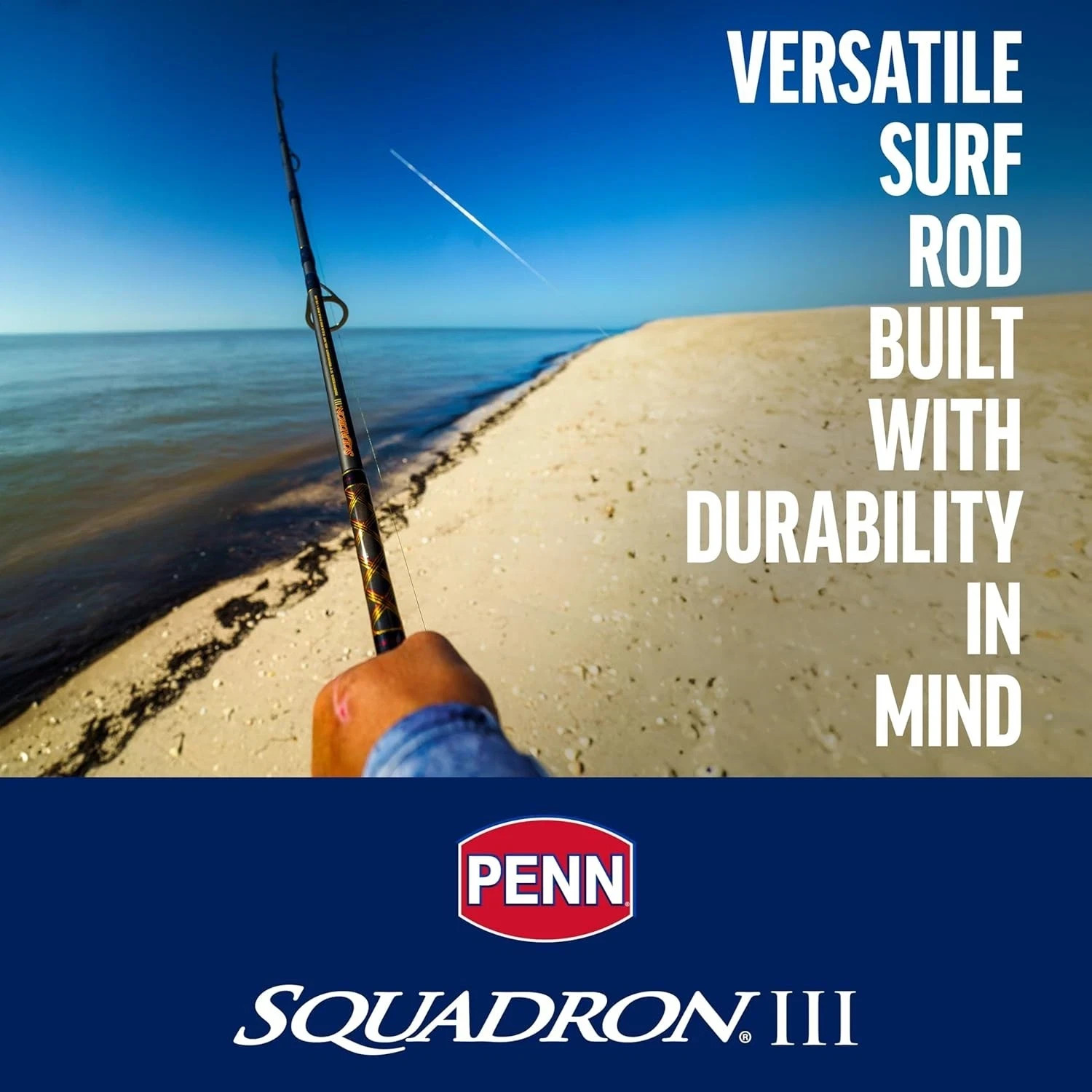 PENN COMBO 12′ SQUADRON III ROD & PURSUIT IV 8000 REEL HEAVY/MOD. FAST ACTION