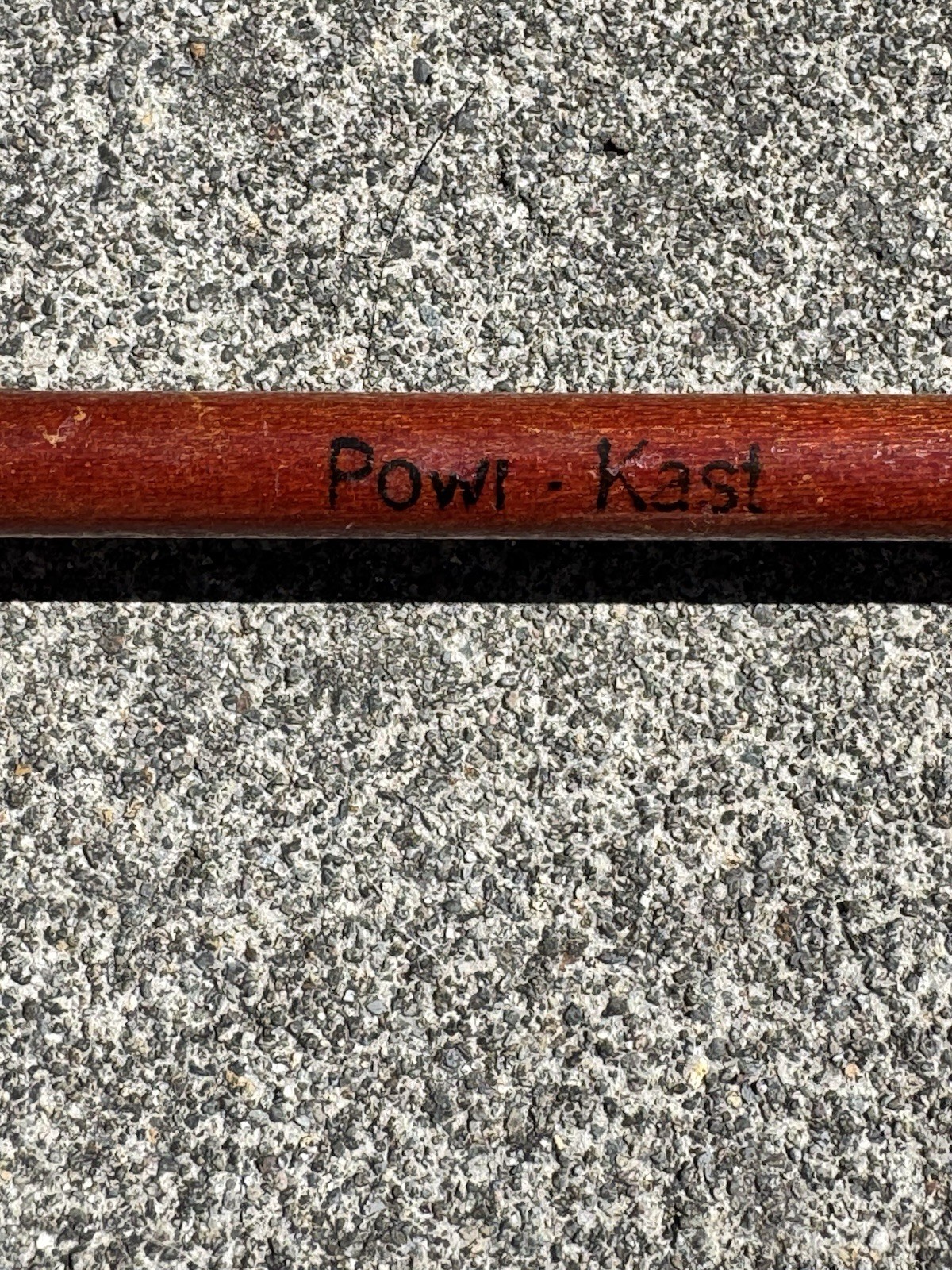 Vintage Powr-Kast T-70 Lures to 1/2 oz fishing rod.