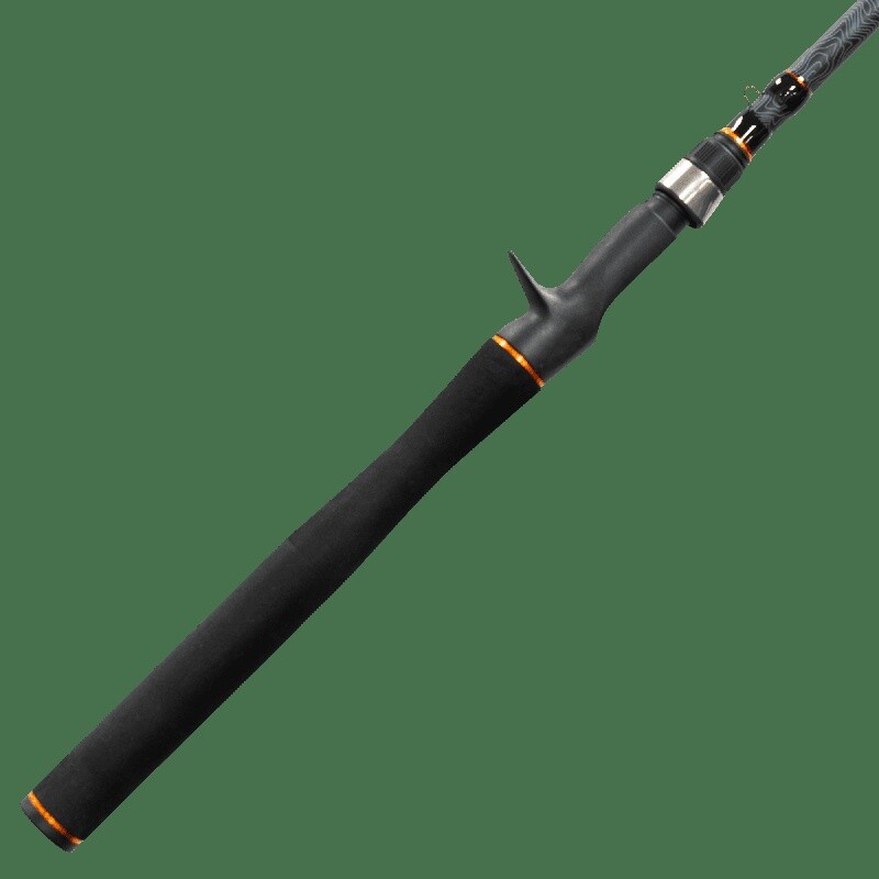 Durable Grit Stick Casting Fishing Rod 2-Piece Graphite Medium Heavy Action New