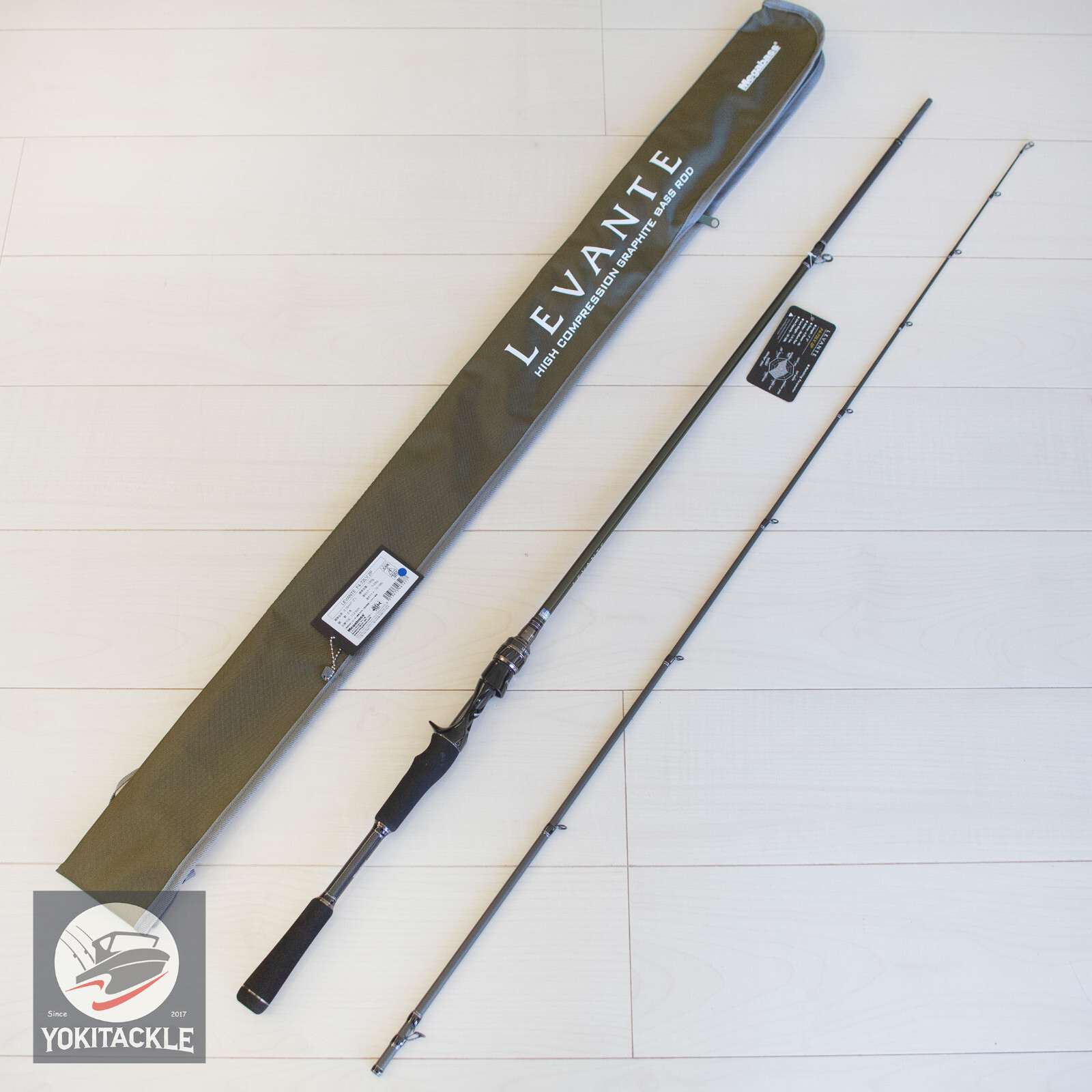 Megabass LEVANTE JP F4-72LV 2P Baitcasting Rod Shipping from JAPAN