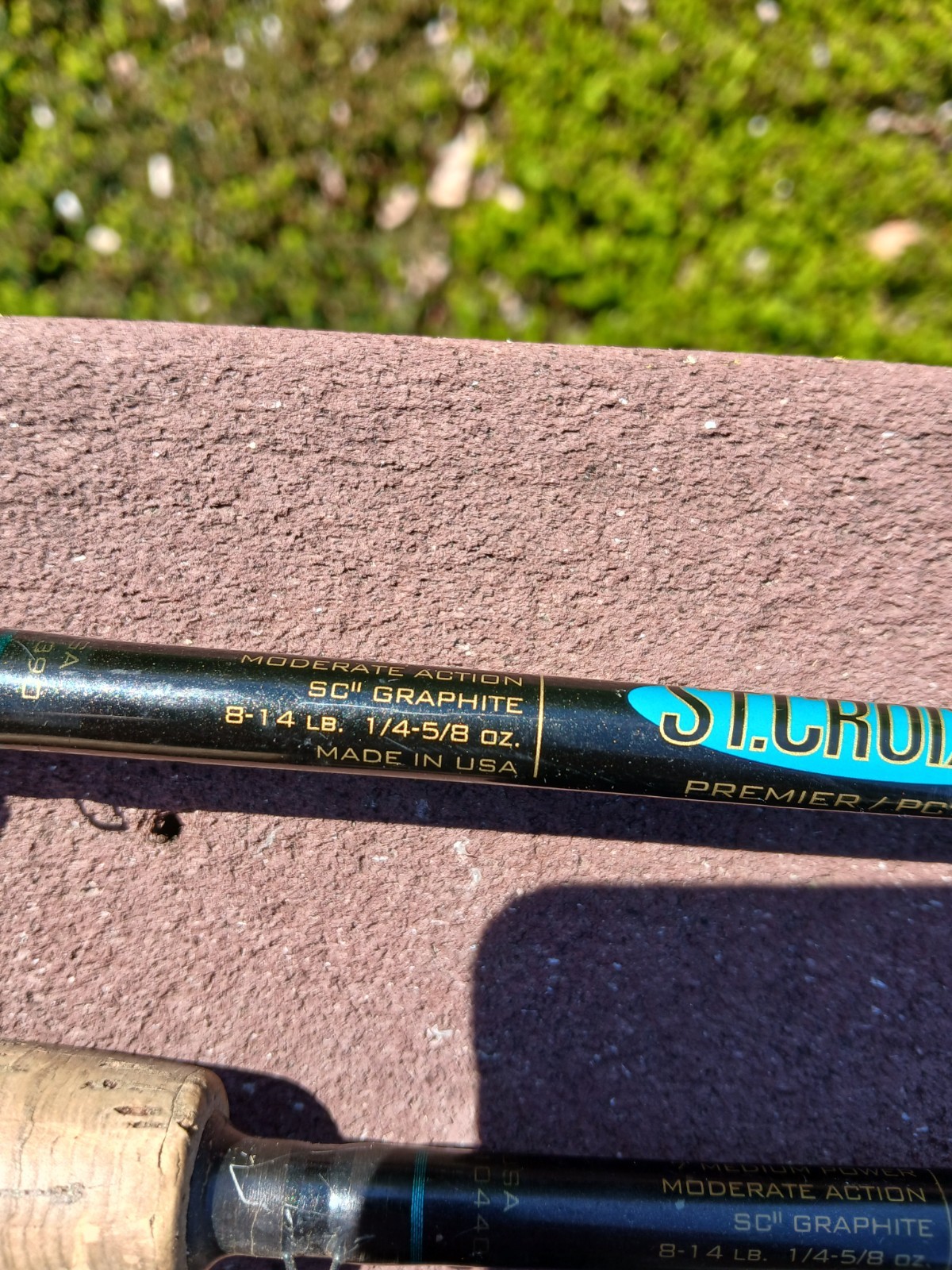 2 ST, Croix Premier Baitcasting Rods, PC70MM 7′ 1- piece. Med Power, 8-14 lb