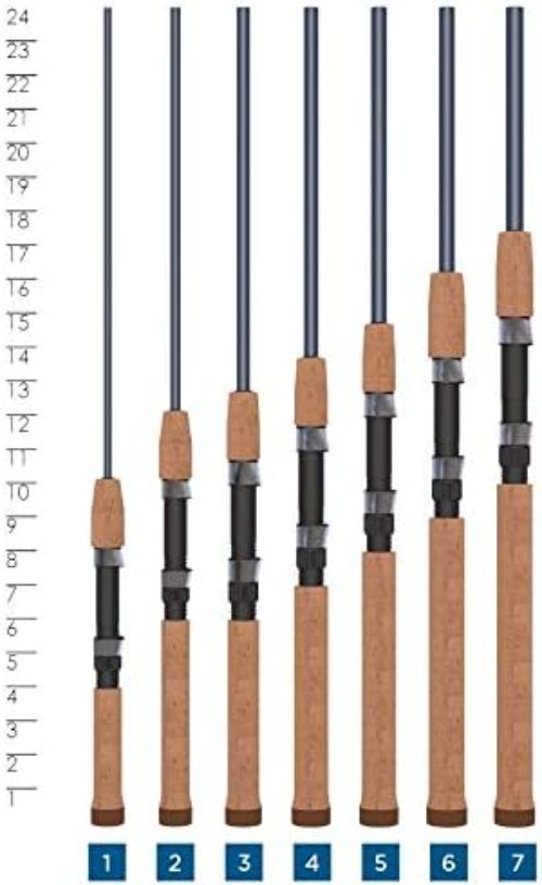 High-Performance Triumph Spinning Rod, 6’6″ Medium Power – 5-