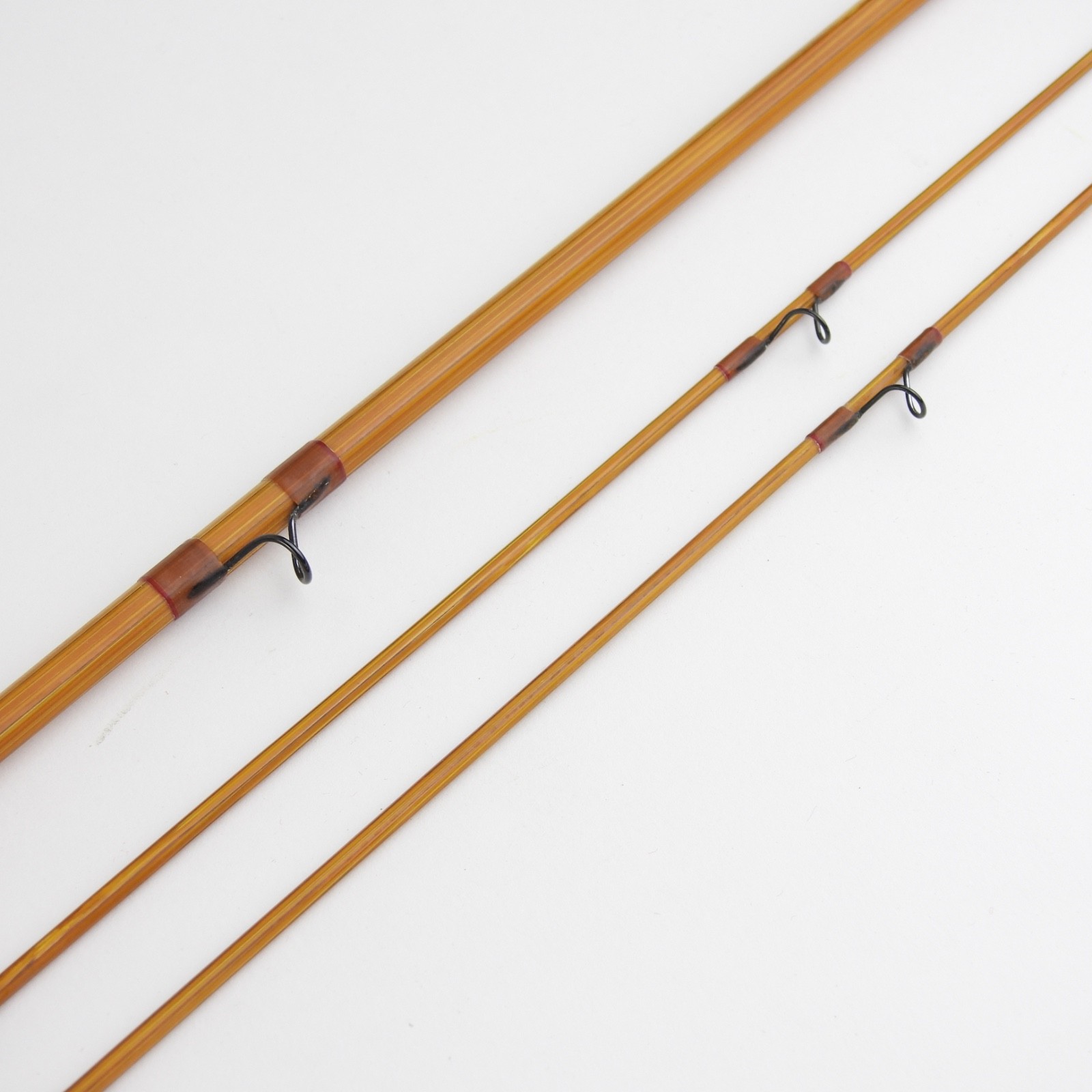 John M. Dann “Oatka Creek Companion” Bamboo Fly Rod. 8’. 4wt. W/ Tube & Sock.