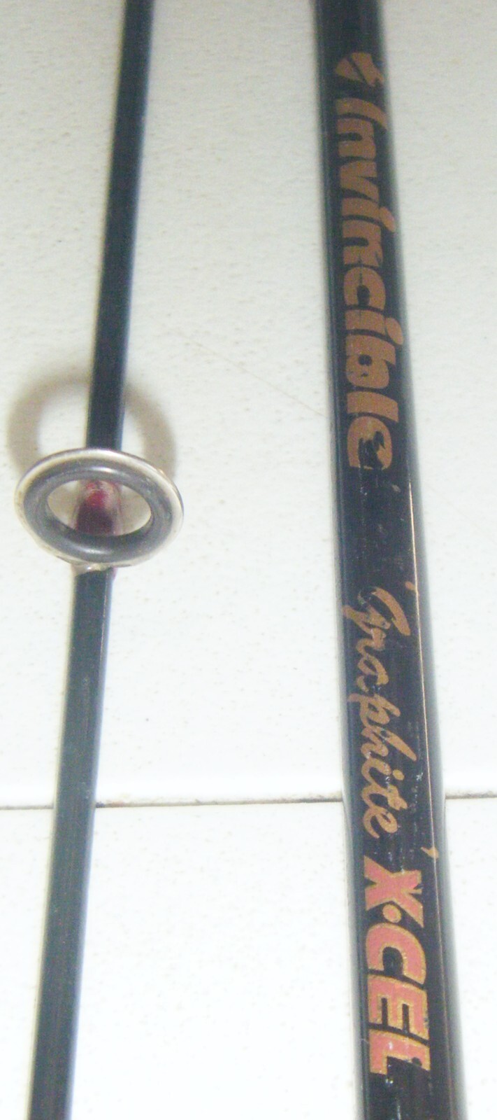Invincible Graphite X-Cel 2-Piece 6 ft. Med. Action Spinning Rod