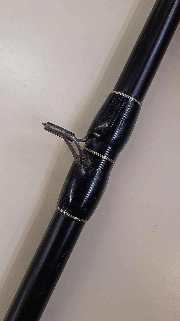 Valleyhill Snakehead Bass Rod 2-Piece, 10-11in, Cracked Guides, Used