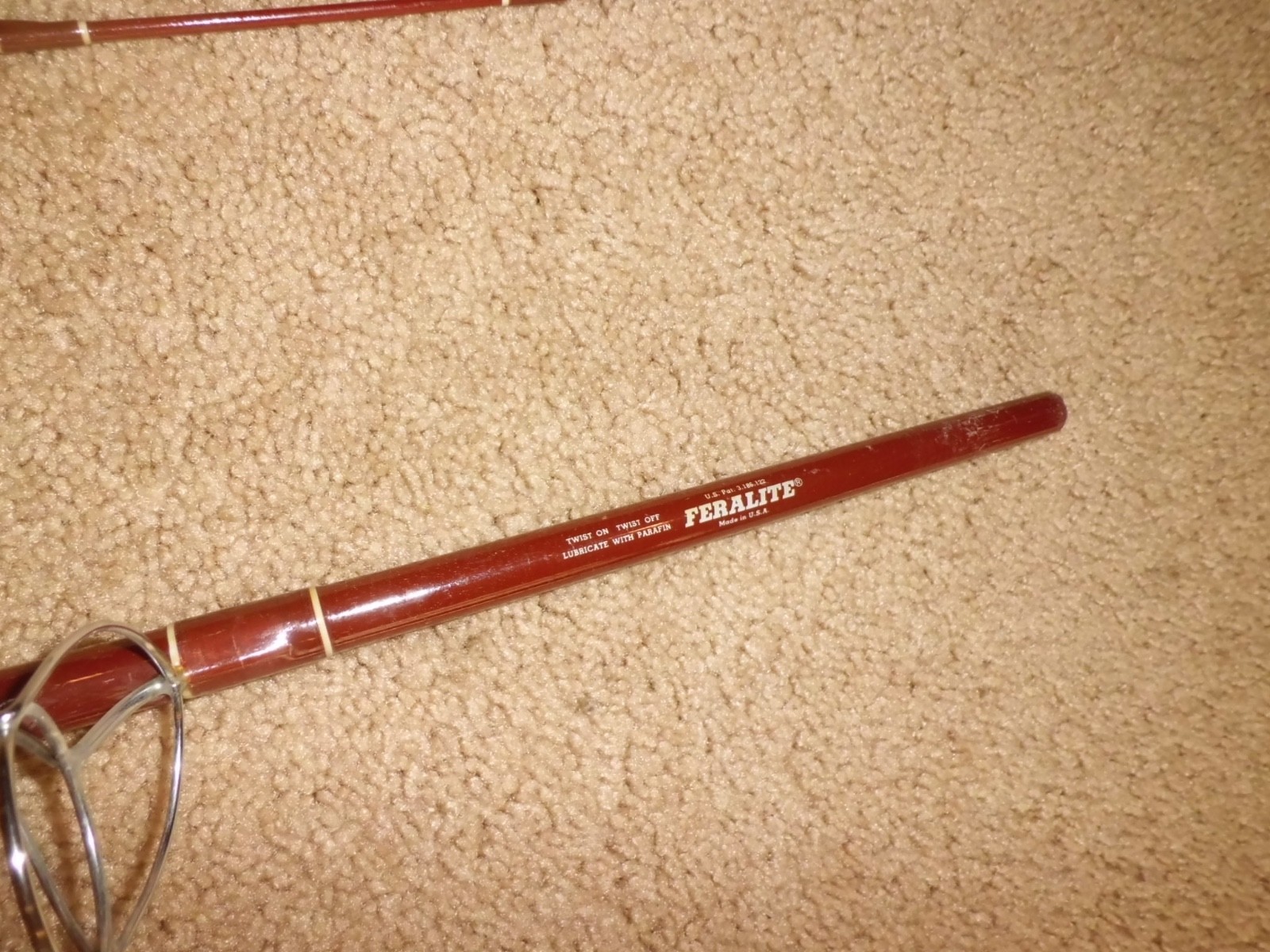 Vintage FENWICK Feralite PLB83 Spinning 8’3″ Rod- USA- 8-20 lb #K118389