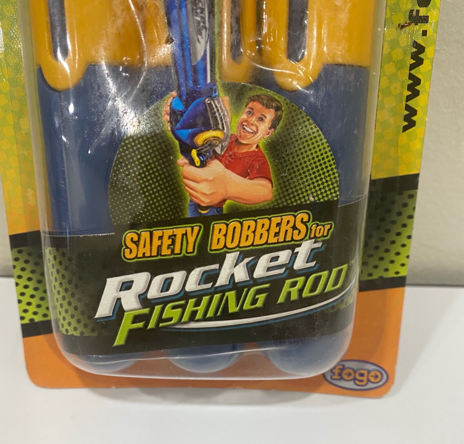 3 Replacement Safety Bobbers Rocket Fishing Rod Kids Encloses Hook