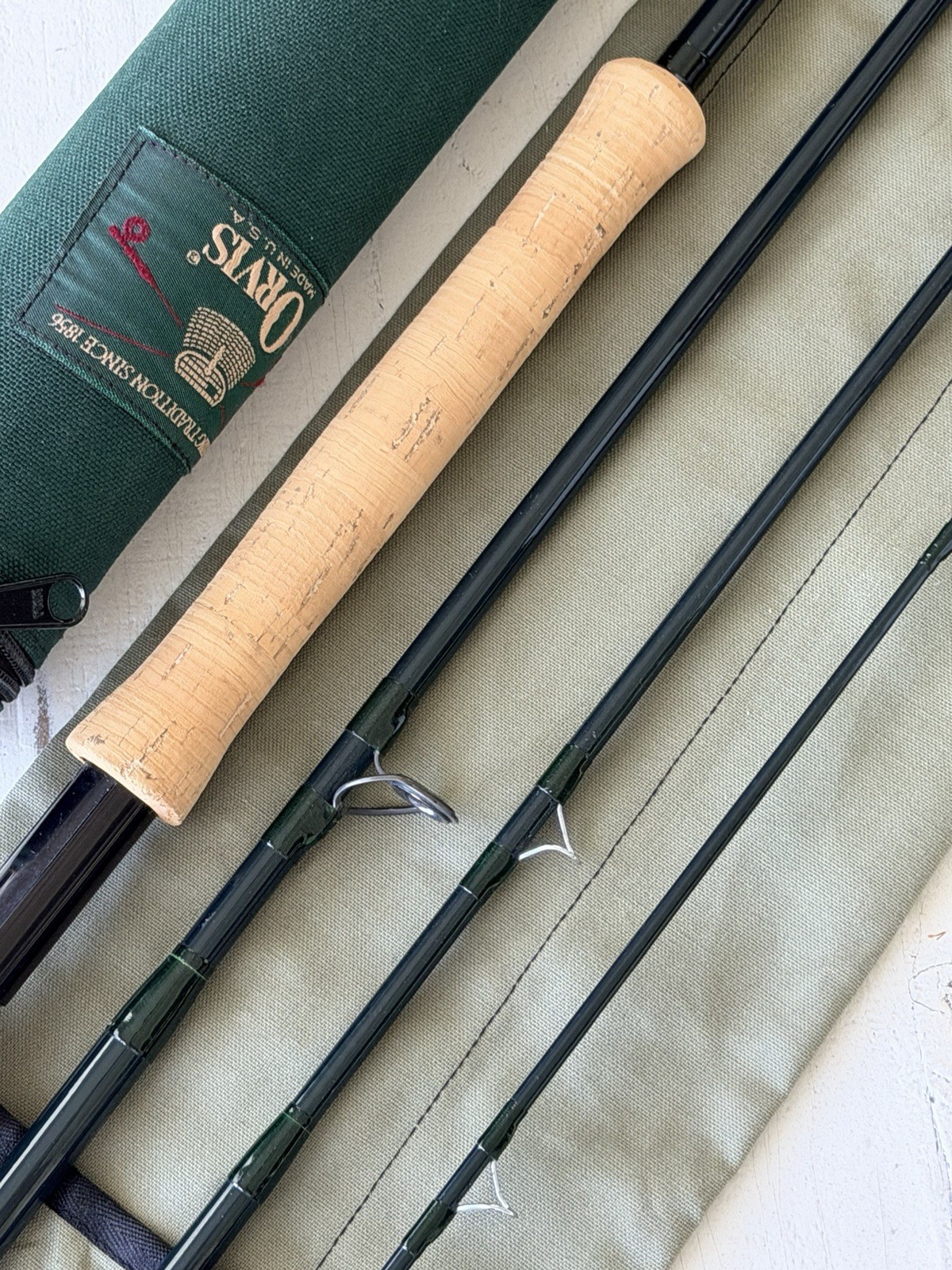**BEAUTIFUL** ORVIS TRIDENT TLS F POWER MATRIX 10. 8wt. 9’ft Rod🔥~EXCELLENT~🔥