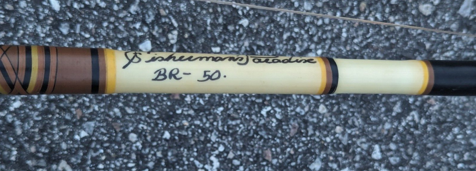 Fishing Rod BR-50 Custom Built For Fisherman’s Paradise Deep Sea with Reel As Is
