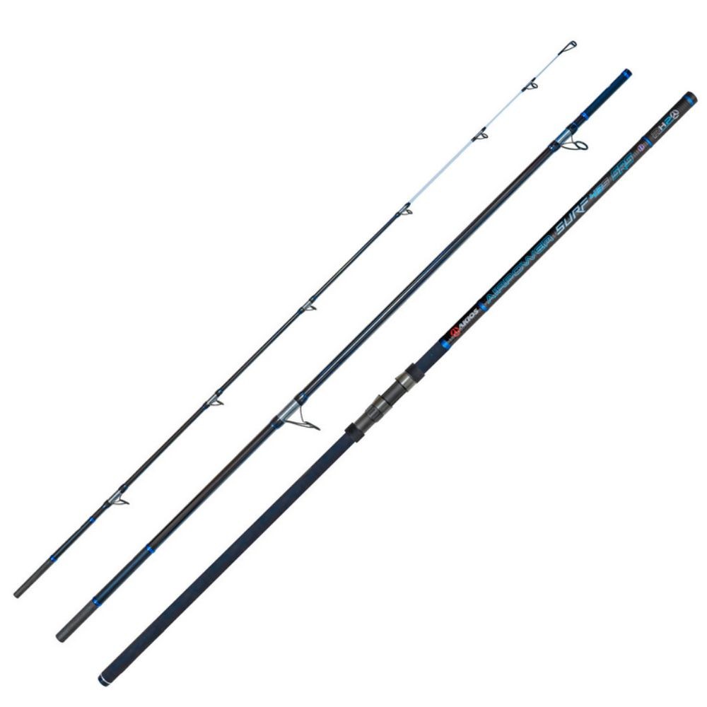 AKIOS Saltwater Fishing Surfcasting Nano Carbon Rod AIRPOWER 435 SRS BLACK