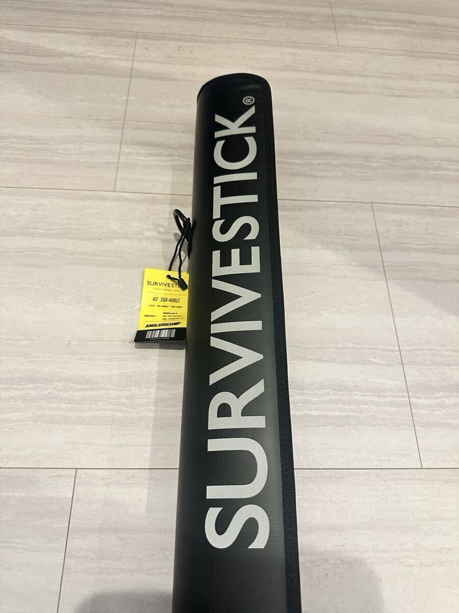 DRT Angler’s Camp #2 SSA-408LC SURVIVESTICK Baitcasting Rod