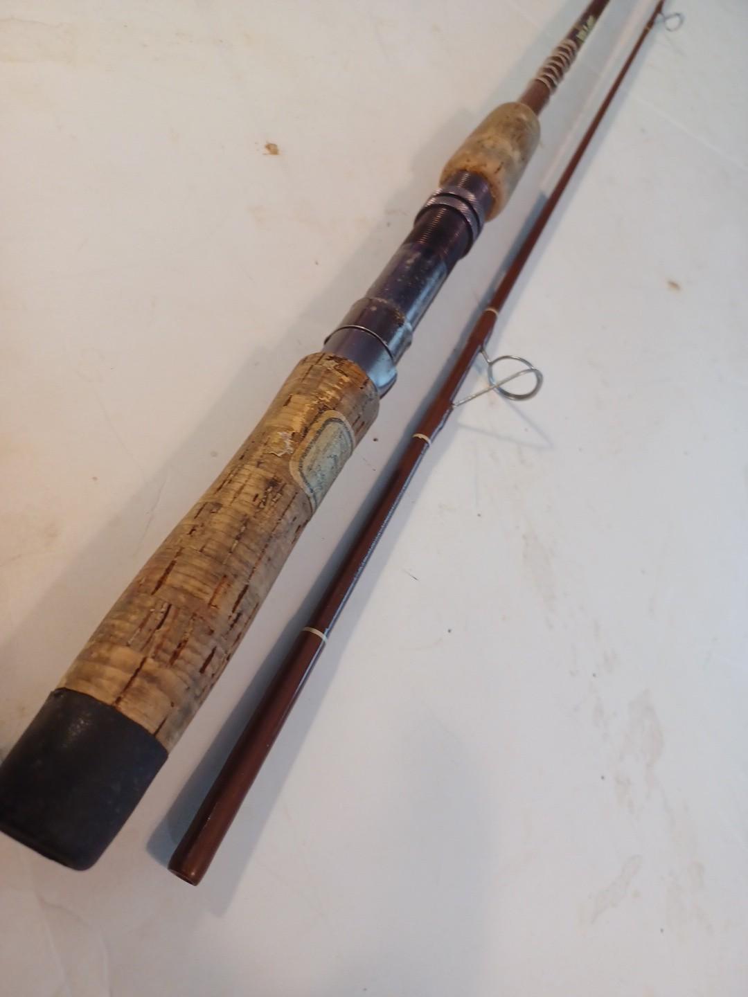Vintage FENWICK Woodstream Light Spinning 6′ Rod made in USA With Case (T9)