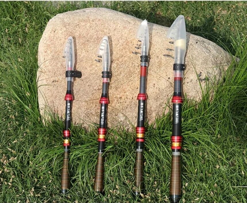 Telescopic Fishing Rods Spinning Casting Rod Carbon Fiber Rod Bass Ultra Light