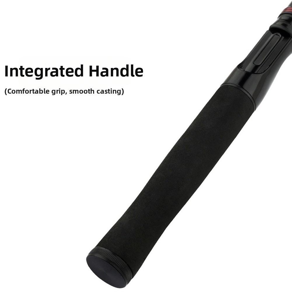 Telescopic Carbon Fishing Rod 150cm 180cm 210cm Fast Action For Stream Use Only