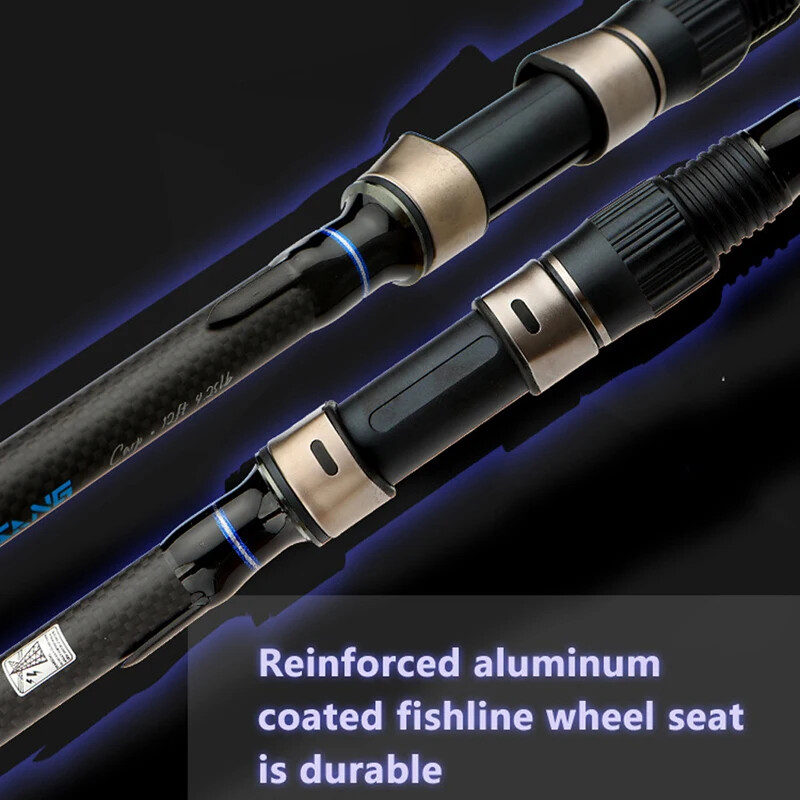 High Carbon Carp Fishing Rod 3.6m 3.9m 4.2m 4/5/6 Section Rods Boat Spinning Rod