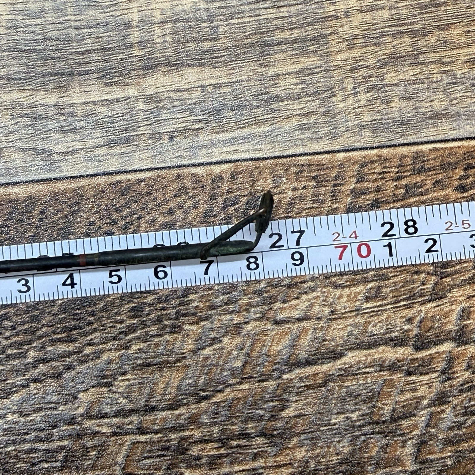 Green Hornet Ice Fishing Rod Hand Made Replica
