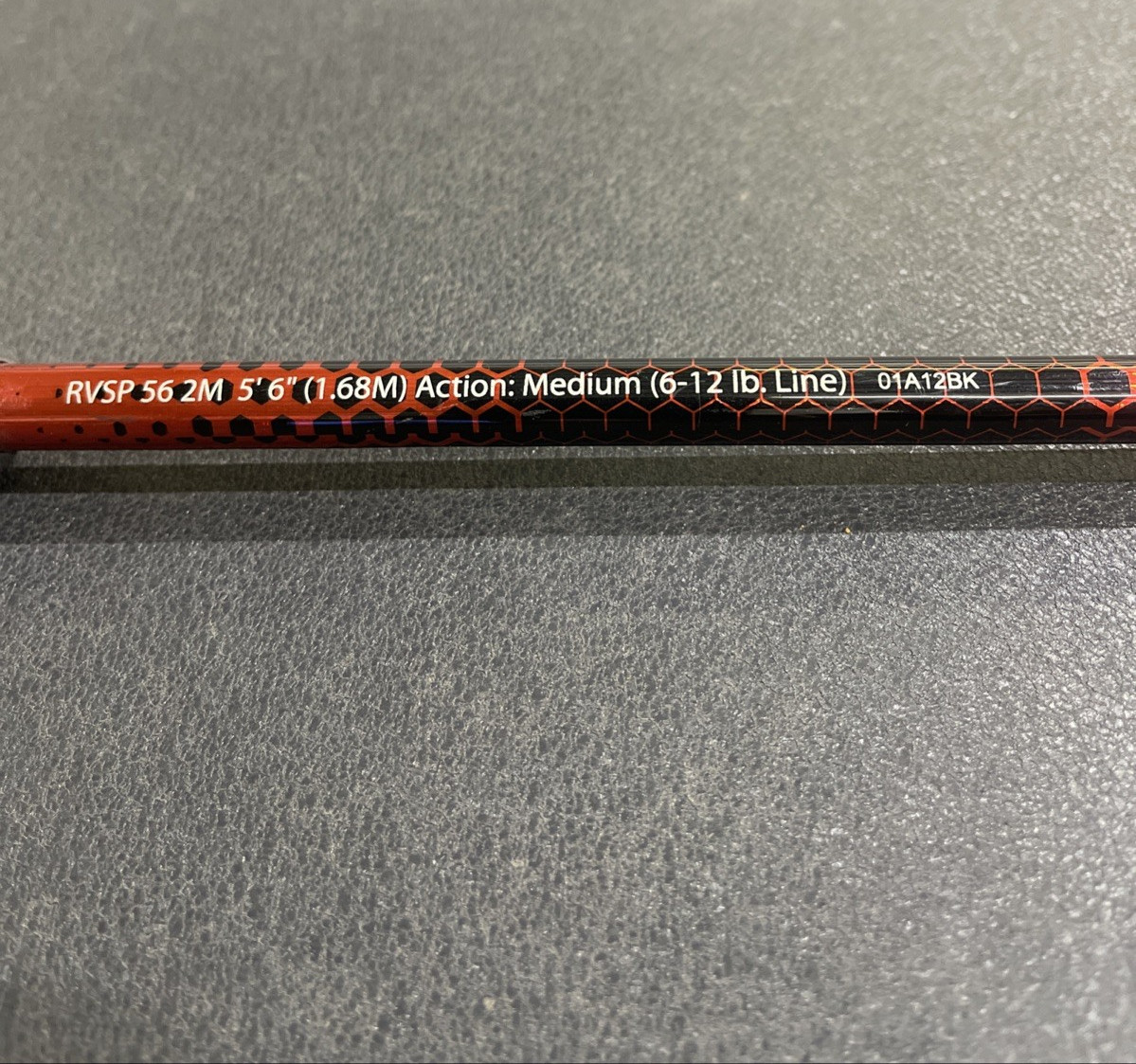 Shakespeare 66″ Reverb 2 Pc Casting Rod RVSP56 2M Medium Action 6-12 Lb. 01A12BK