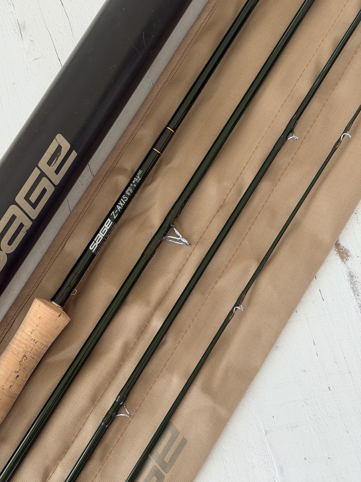 **BEAUTIFUL**🔥SAGE Z-Axis 8wt. 9’ft FlyRod!~LEGENDARY~🔥