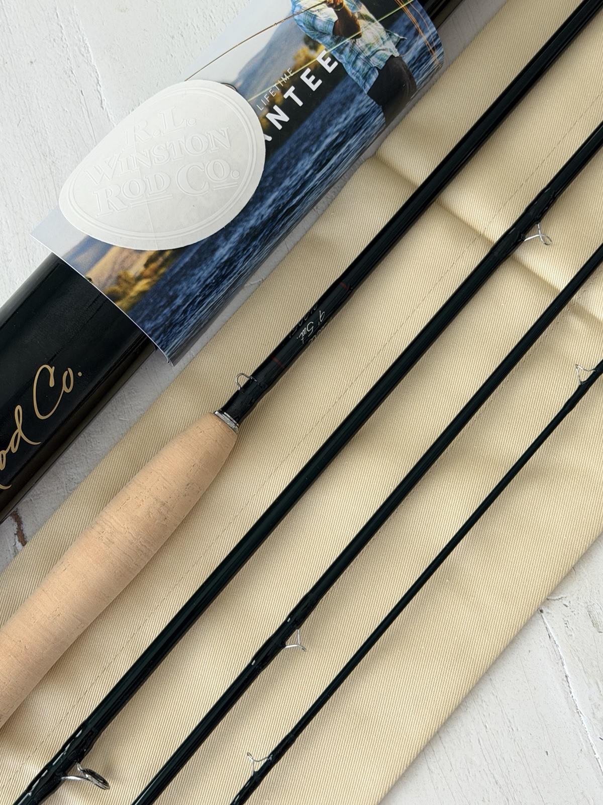 **BEAUTIFUL** 🔥 R L WINSTON PURE 5wt. 9’ft. 4pc FlyRod!! 🔥~NEW~🔥