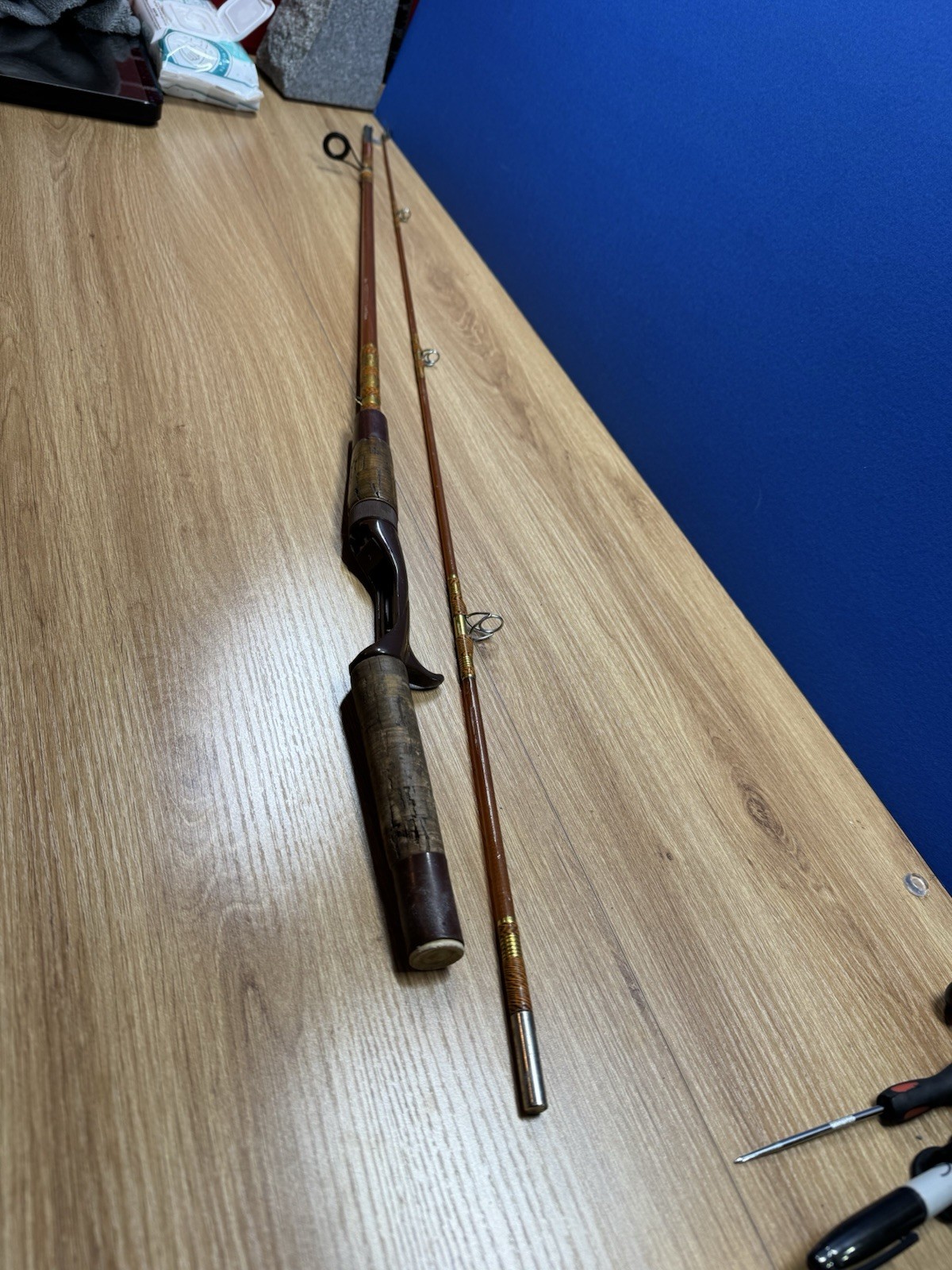 Fishing Pole True Temper Tip Top (ace Hardware) Custom Built Super Deluxe 6.5ft