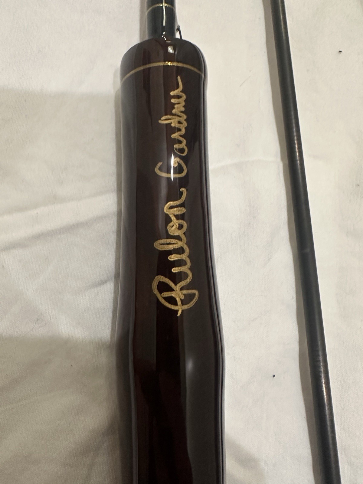 Rare G.Loomis F1085 GLX ” Miracle On The Mat” Rulon Gardner Sydney 2000 fly rod
