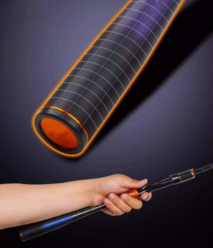 6 ft Trout Fishing Rods Carbon Fiber Spinning/casting Rod Carp 2 Sections Poles